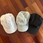 Adidas 3 Hats  Puma Women’s Sporty Caps Logo Pink Black Tan Athletic Athleisure Photo 1