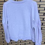 Time And Tru Lavender Perfectly Imperfect Sweatshirt Size Small Purple Photo 1