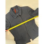 Piazza Sempione Women’s Navy Blue Wool & Silk Blazer Girlboss Career Size 2 Photo 2