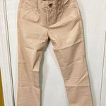 Kaos Jeans women's size 26 dusty pink faux leather viscose stretchy skinny pants Photo 0