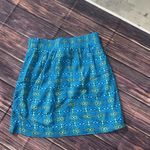 Escapada  Blue Patterned Women's Skirt New With Tag Size Small Photo 8