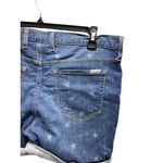 Eddie Bauer Boyfriend Star Print Cuffed Denim Shorts Blue Size 14 Summer Cottage Photo 9