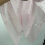 Gloria Vanderbilt  Vintage Light Pink Housecoat Pajama Dress Size Med Coquette Photo 11