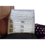 Black‎ Velvet Maxi Dress Pink Rhinestone Beaded Elegant Formal Long Sleeve M VTG Black Size M Photo 5