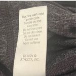 Athleta  Gray Flare Leg Mid Rise Active Yoga Leggings Pants Sz S Wide Leg Photo 6