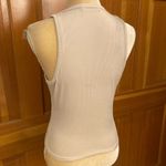 New, Lavishly Paris Women’s Jeweled Halter Tank Top. Size Medium Tan Photo 3