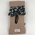 Olivia Miller  Hair Accessories Leopard Print Head Band Scrunchie Face Mask Black Photo 3