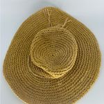 Croft & Barrow  Floppy Sun Beach Wide Brim Natural Tan Straw Womens One Size NOS Photo 7