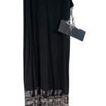 NWT, Nicole Paloma‎ Long Beach cover up/dress M/L Black Size L Photo 0