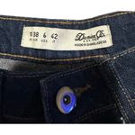 Denim & Co Women’s Denim Co Blue Short Shorts with Cuffs Size 6 Sku 2549 Photo 9