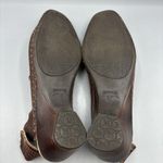 Pikolinos Women’s Romana‎ Shoes Sz 36 Brown Leather Flower Cutout Slingback Photo 7