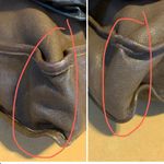 Chloé CHLOE FRONT POCKET TOTE BAG IN BROWN & BLACK LEATHER W/DETACHABLE POUCH Photo 11