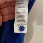 Rachel Zoe ✨ Royal Blue Button Up Tie Front Top Photo 4