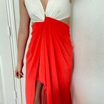 A'Gaci Sexy Vacation Dress High Low Cut Out  Photo 0