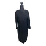 Neiman Marcus #250  Heavy Stretch Knit Midi Dress Photo 3