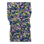 ZARA  floral Ruched Sleeveless Midi Dress Size M Photo 5