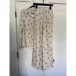 Sleeper $248 New Beige Blossom Pant - Small Photo 3