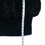 Lillie Rubin Vintage Leopard Print Velvet Black and Silver Dolman Sleeve Dress Photo 5