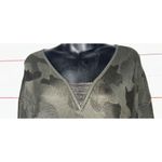 White House | Black Market  Camo Tunic Sweater Women's Small Photo 4