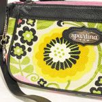Spartina 449  Daufuskie Island Floral Linen & Leather Shoulder Crossbody Bag Photo 1