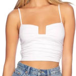 Susana Monaco - Angle Wire Gathered Tank Top in Sugar Photo 0