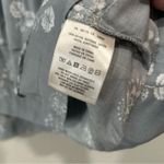 Holding Horses Anthropologie  Tiered Dress XS Gray Floral Boho Romantic Photo 7