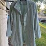 Women's Light Green Single Breasted Blazer UK Made size 10 Photo 0
