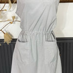 Merrell  Striped Woven Lightweight Dress With Pockets & Drawstring Waist Sz XL 💚🍄 Photo 0