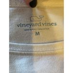 Vineyard Vines  Shirt Women Medium White‎ Long Sleeve Christmas Whale Pocket Tee Photo 8