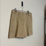 Chico's  fly front tab front a line shorts Size 1.5 Size 10 NWT Photo 5