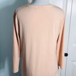 Ivanka Trump Pale Pink Long Sleeve Ruffle Top Size Small Photo 7