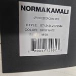 Norma Kamali  Off Shoulder Grace Mini Dress in Snow White Photo 5