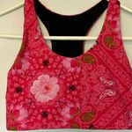 Terez New  hi-shine red bandana sports bra XS Photo 0