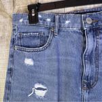 EXPRESS Size 6 Vintage Distressed High Rise Cropped Raw Hem w/5 Pockets Photo 2