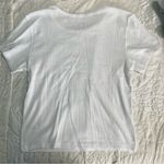 Aerie  White Short Sleeve Top Photo 1