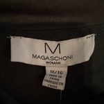 Magaschoni  NWT Black Hoodie Pullover Photo 4