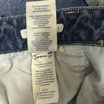 Seven7  Denim High Rise Distressed Raw Hem Cotton Weekend Shorts Womens 10 Photo 8