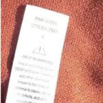 Vintage Camellia Button Brown Cardigan Sz Small Linen Button Western Sweater Orange Photo 9