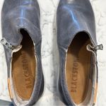 Blackstone Periscope Dark Gray Leather Zipper Side Comfort Loafer Shoes 39/8.5 Photo 10