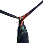 Poetry Mini Dress Womens S Navy Blue Floral Asymmetrical Layered Cover Up Boho Photo 5