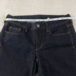 J.Crew  Y2K Jeans Womens Sz 2 Tall Blue Dark Wash Denim Wide Leg Low Rise Western Photo 5