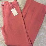 Kancan Ultra High Rise Wide Flare Jeans Pink Size 11/29 NWT Photo 5