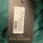 Pretty Little Thing Green Satin Twist Blazer Dress Size 8 Event NEW Photo 9