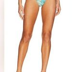 Revolve Ostra Brasil Triangle Fixed Strap Bikini Bottom in Psy Blue Sz S Photo 0