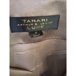 Tahari Arthur Levine Luxe Bronze Open Front Collarless Blazer Size 4 Photo 2