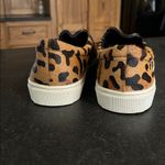 Steve Madden  Ecentric Leopard‎ Pony Hair Slip On Sneaker Shoes Real Fur Womens 8 Photo 4