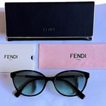 Fendi NEW  Women's Cat Eye Sunglasses 57mm Tortoise Photo 9
