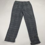 Parisian NWT  Tall Dress Pants Women Size 6 Plaid Gray and Blue Skinny Photo 1