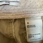 Dockers FINAL MARKDOWN  Light Tan Cotton-Blend cropped Trousers 8 Photo 1
