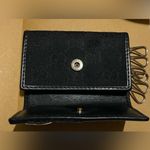 Gucci  Black Leather Card Holder with Gold Logo Photo 5